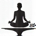 Icona che rappresenta equilibrio e benessere generale, come una bilancia o una persona in equilibrio.